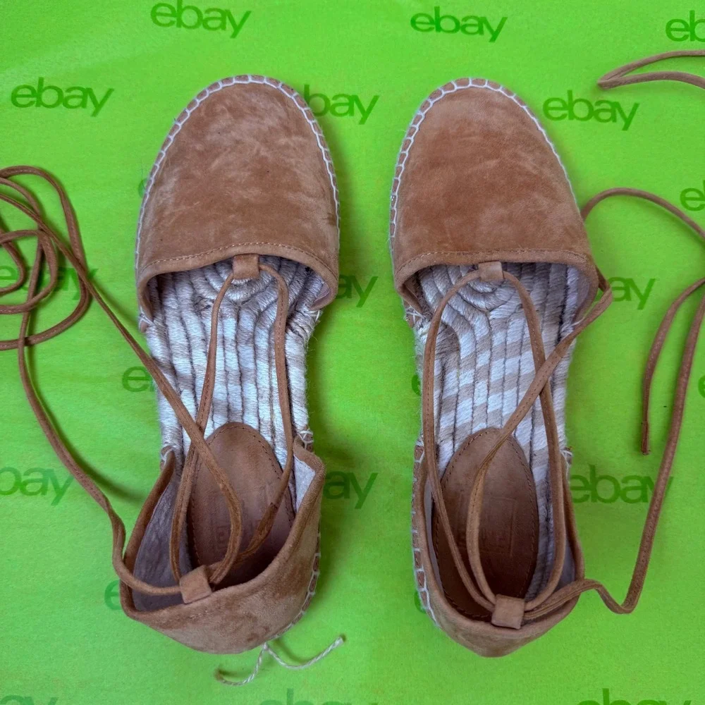 Frye suede espadrille